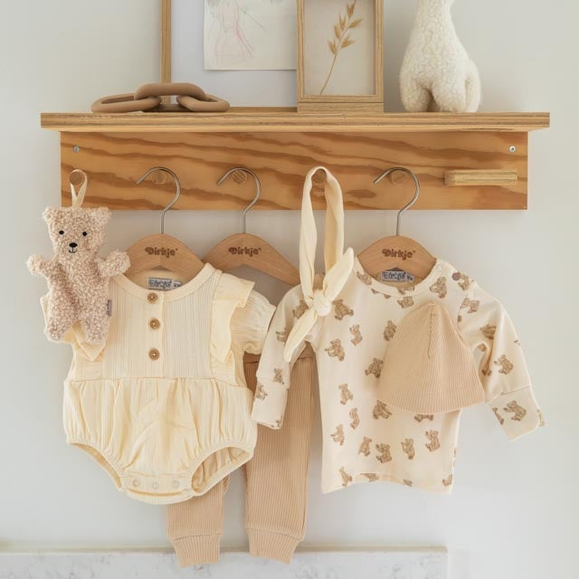 Boxpak + haarband Off white - 03 Girls little flowers