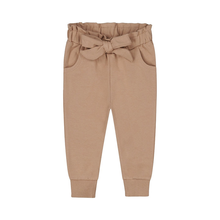 Jogginghose Braun - 03 Mädchen kleine Blumen