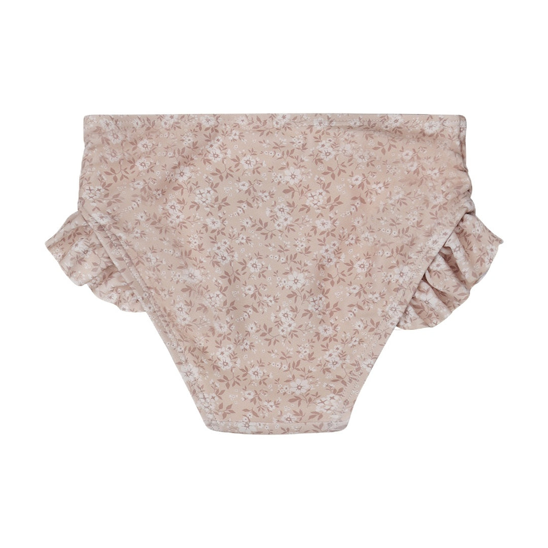 Zwembroek Beige - 03 Girls little flowers