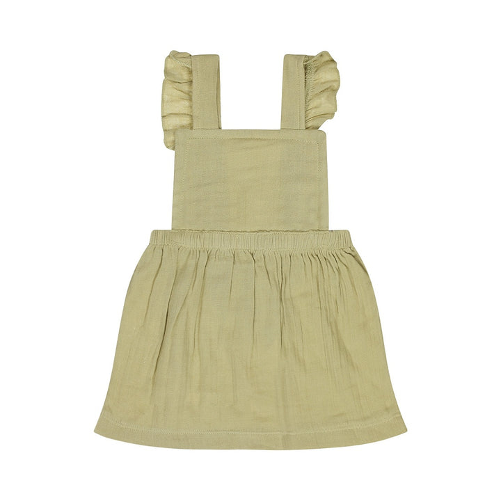 Jurk salopette Dusty green - 05 Girls fresh