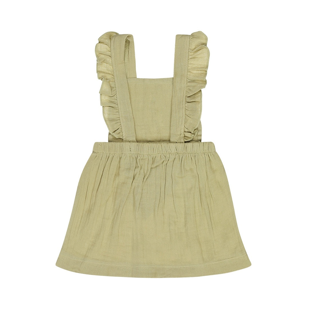 Jurk salopette Dusty green - 05 Girls fresh