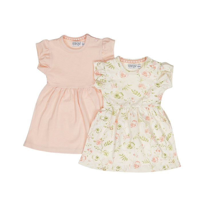 2 - Pack jurken Faded peach - 05 Girls fresh