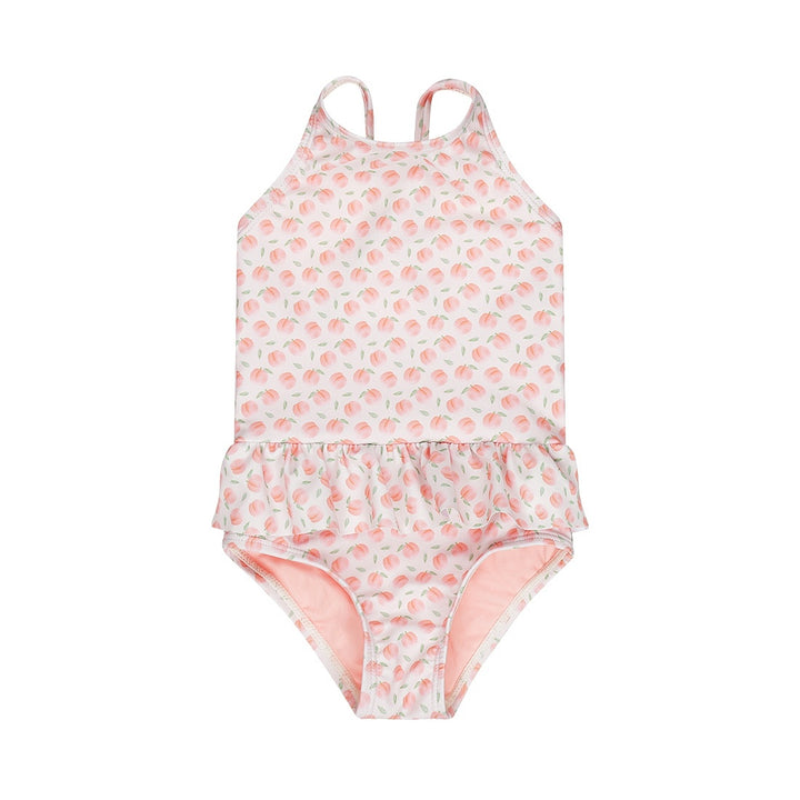 Zwempak Off white + Peach - 05 Girls fresh