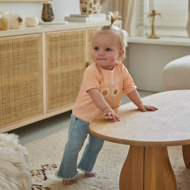 Schlagjeans blaue Jeans - 05 Mädchen frisch