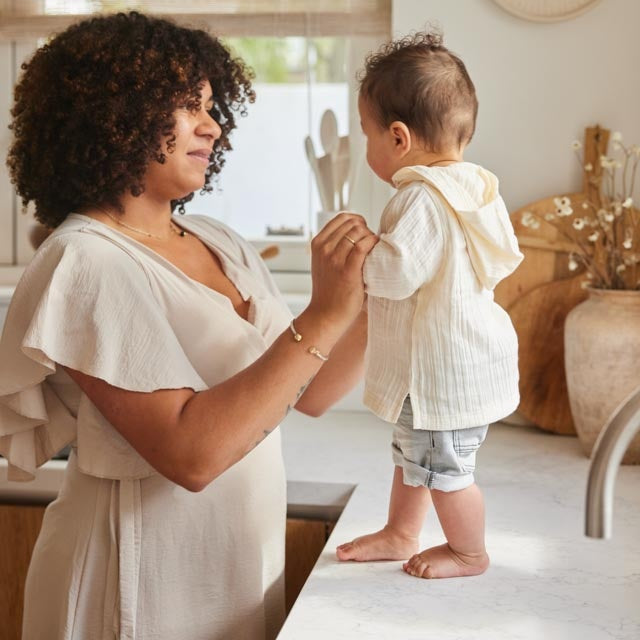 Trui with hood Off white - 01 Boys ocean life