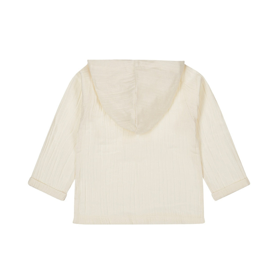 Trui with hood Off white - 01 Boys ocean life