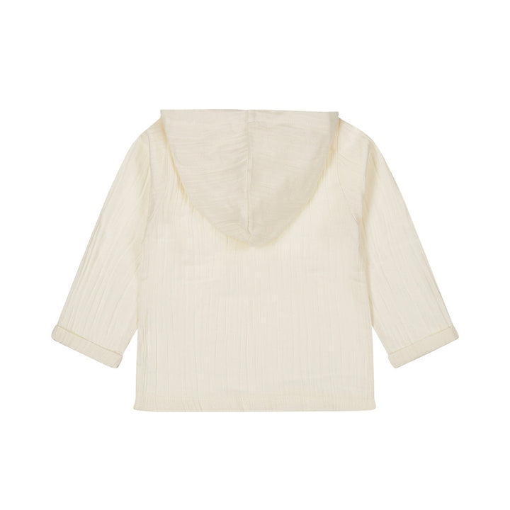 Trui with hood Off white - 01 Boys ocean life