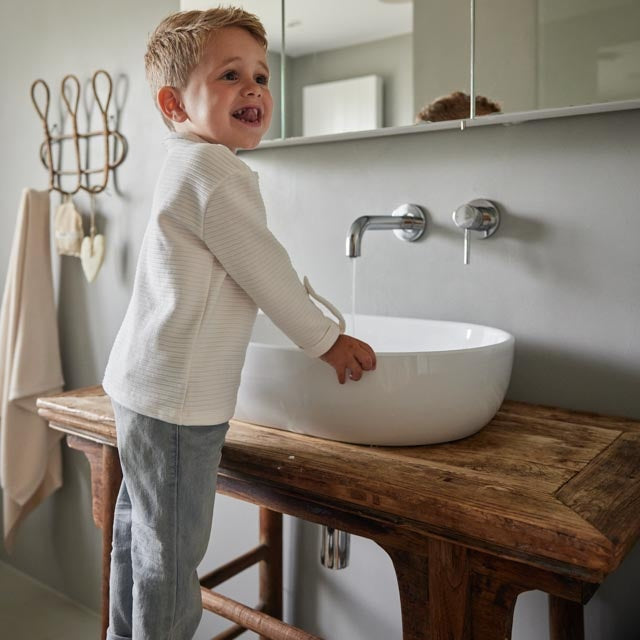 Jeans Loose Fit Blue Jeans - 01 Jungen Ozean Leben