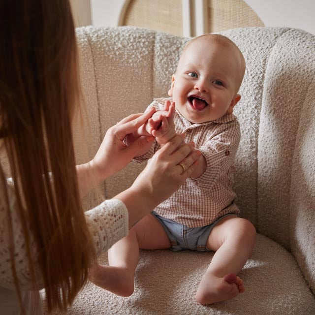 Blouse Brown - 02 Boys sky rider
