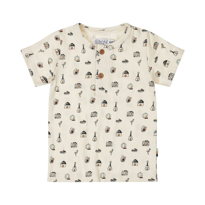 T - shirt Off white - 02 Boys sky rider