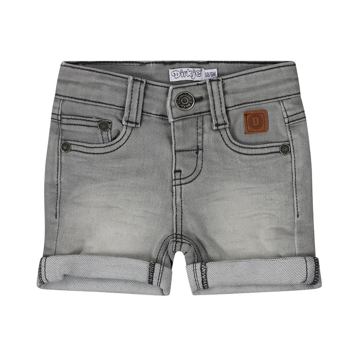 Jeans short knitted Grey jeans - 02 Boys sky rider