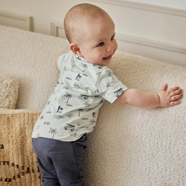 Jogginghose Navy - 03 Jungen Sonnenuntergang