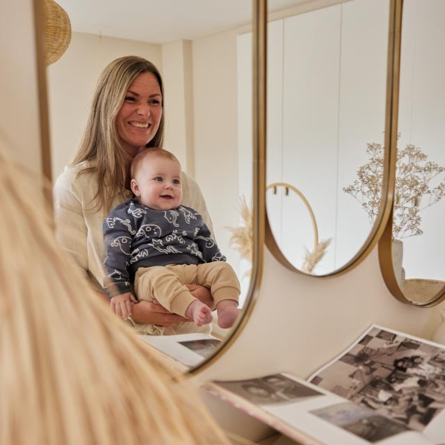 Jogginghose Karamellbraun - 03 Jungen Sonnenuntergang