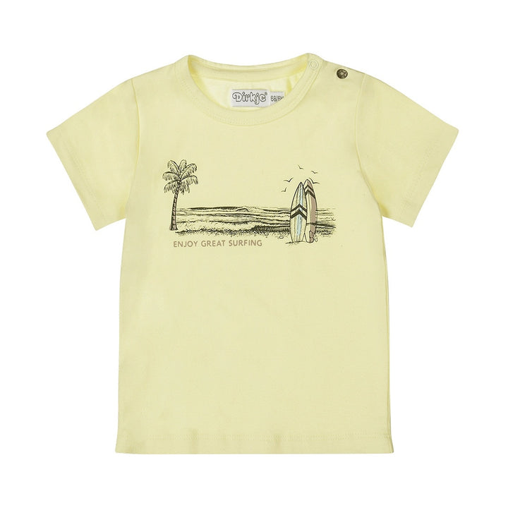 T - shirt Light yellow - 03 Boys sunset