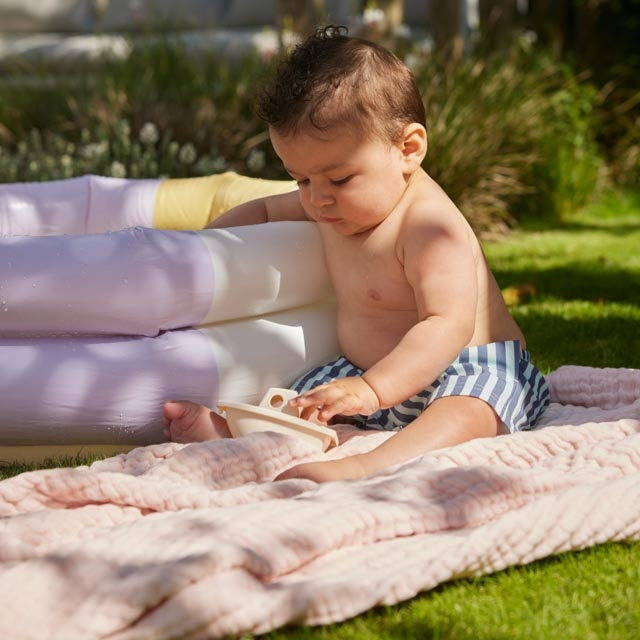 Zwemshort Bright blue - 03 Boys sunset