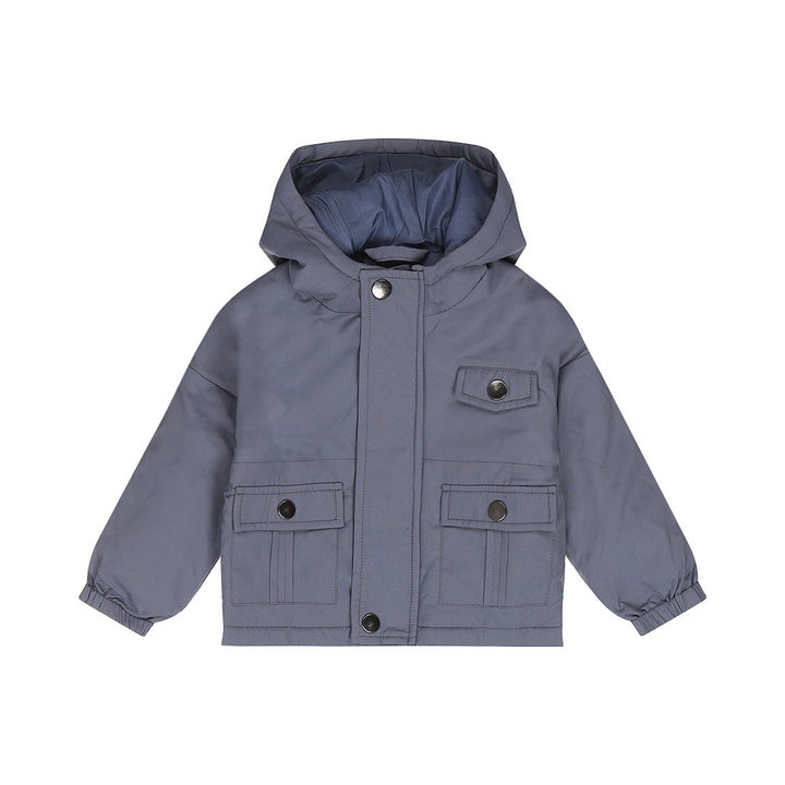 Jas met capuchon Navy - 03 Boys sunset