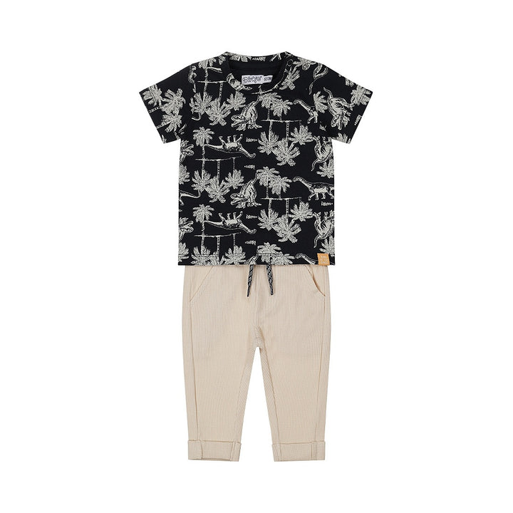 2 - Teiliges Set Navy - 04 Jungen brüllen