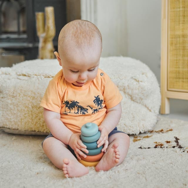 T - shirt Bright orange - 04 Boys roar