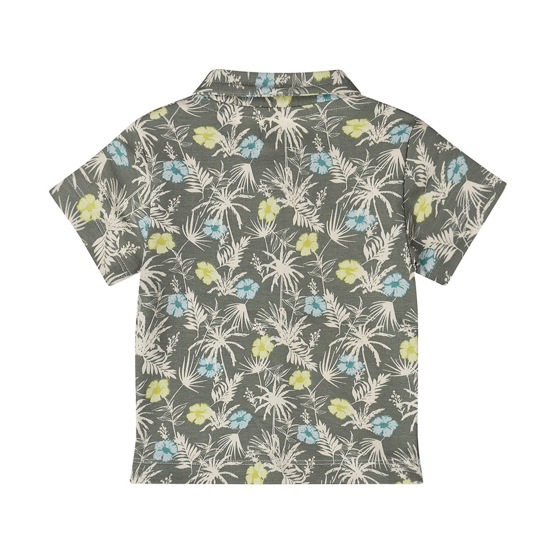 Blouse Dusty green - 05 Boys jump around