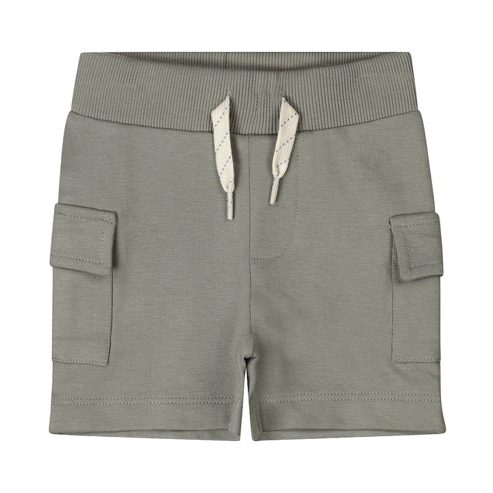 Kurz Staubgrün - 05 Jungen springen herum