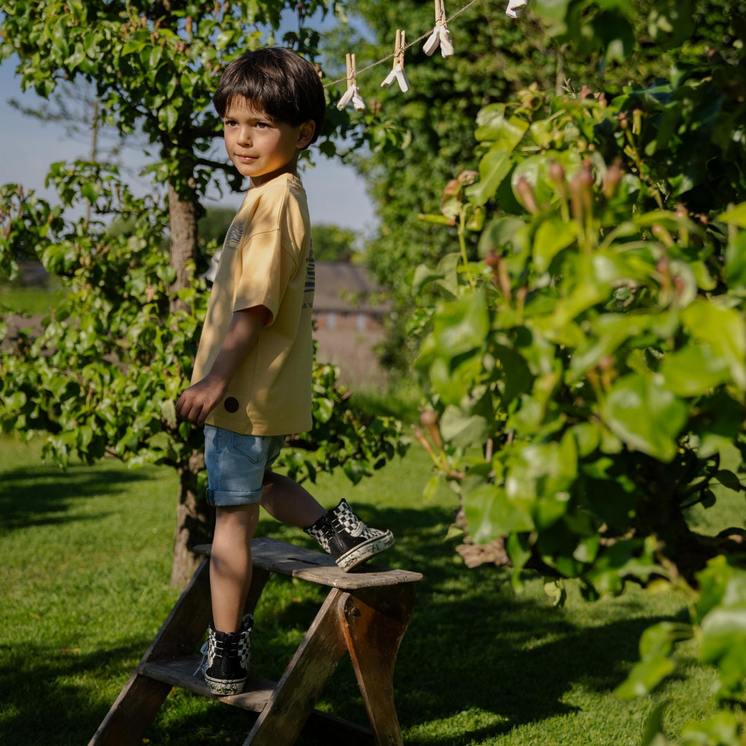 Short spijkerbroek loose fit Blue jeans - boys 1
