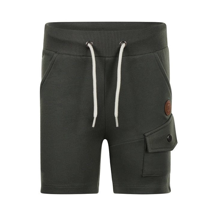 Jogging-Shorts Verwaschenes Grün - Jungen 2