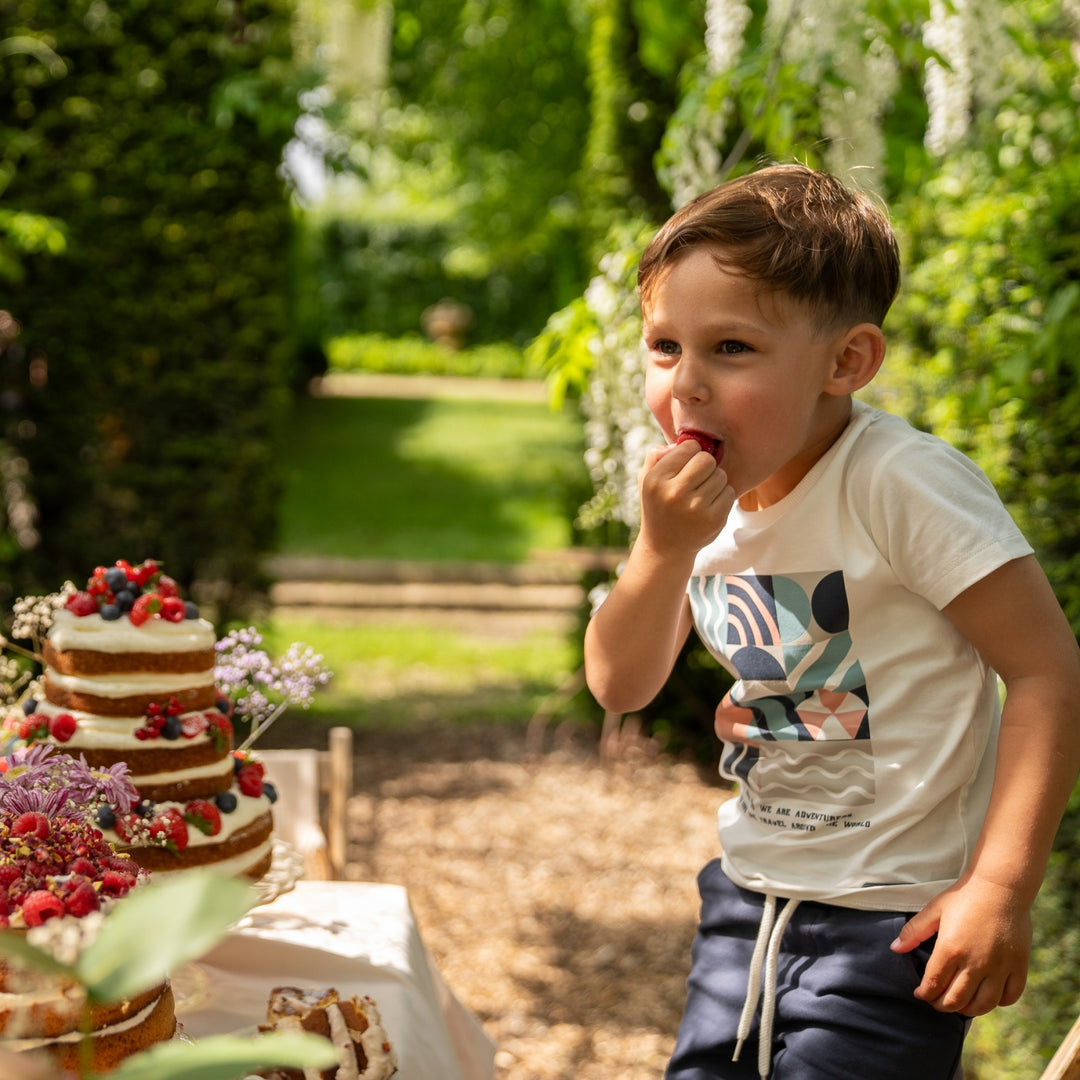 T-Shirt Off White - Jungen 4