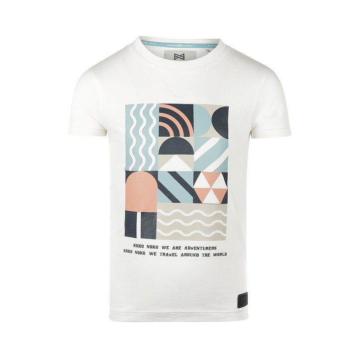 T-Shirt Off White - Jungen 4