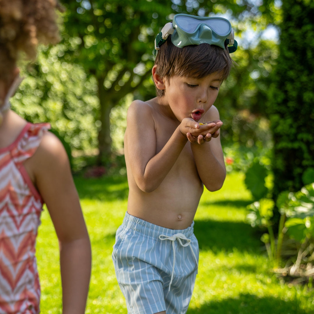 Zwemshort medium length Light blue - boys 4