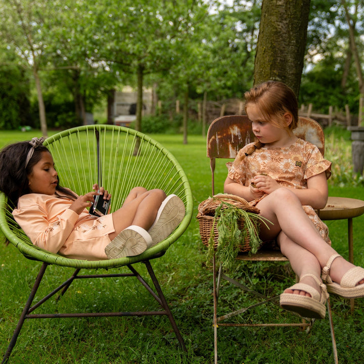 Jogging-Shorts Pfirsich - Mädchen 1