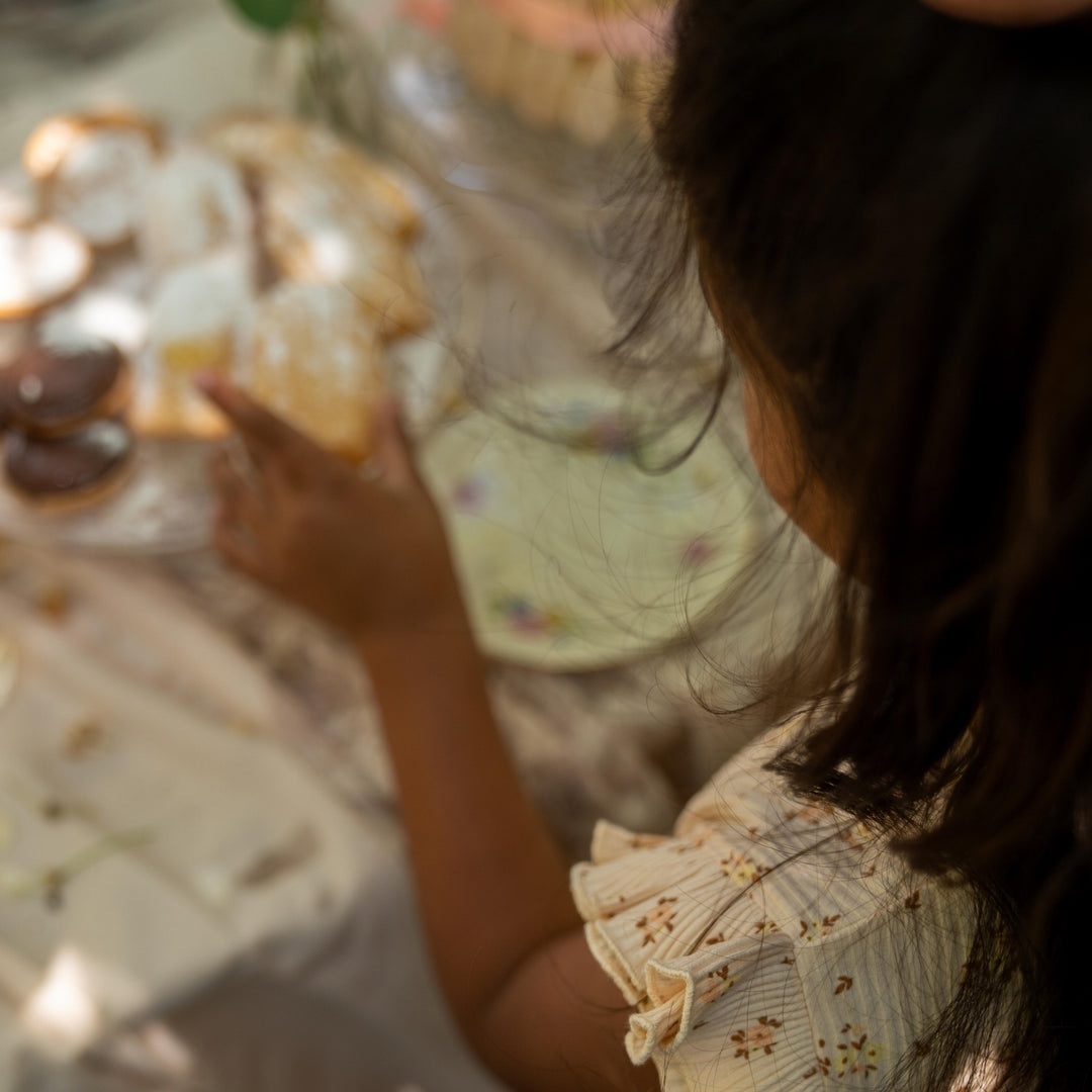 T-Shirt Beige - Mädchen 1