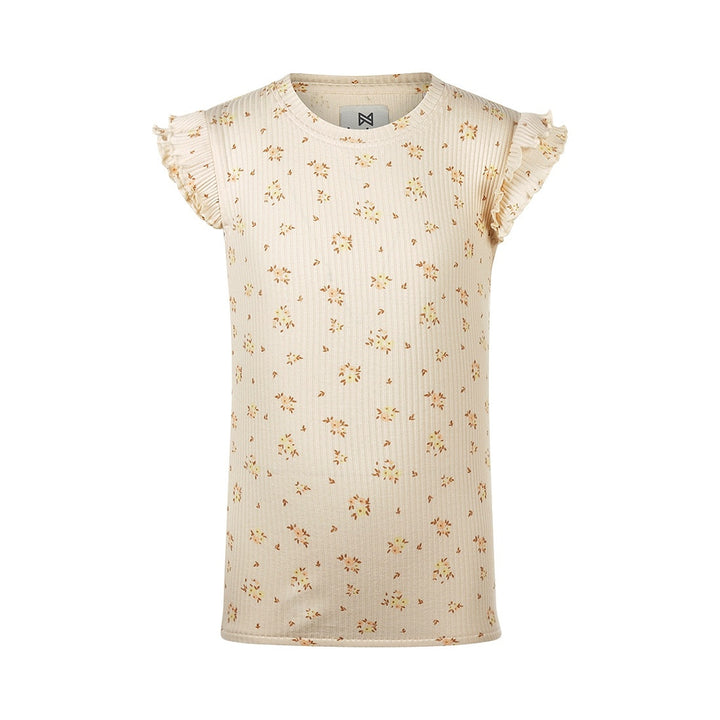 T-Shirt Beige - Mädchen 1
