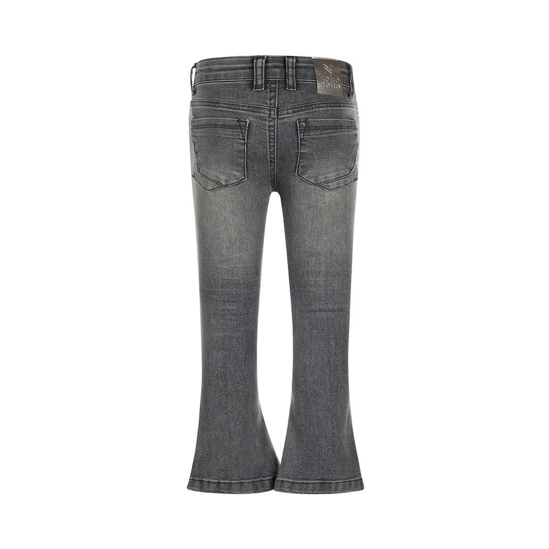 Spijkerbroek flared Grey jeans - girls 2