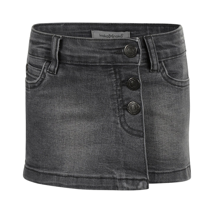 Skort Grey jeans - girls 2