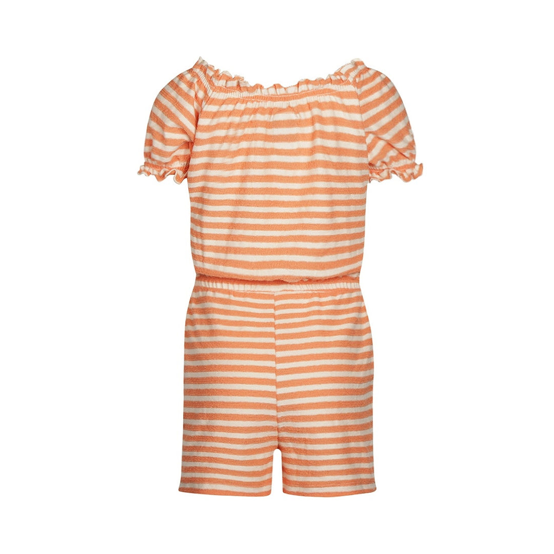 Jumpsuit short Orange - girls 2