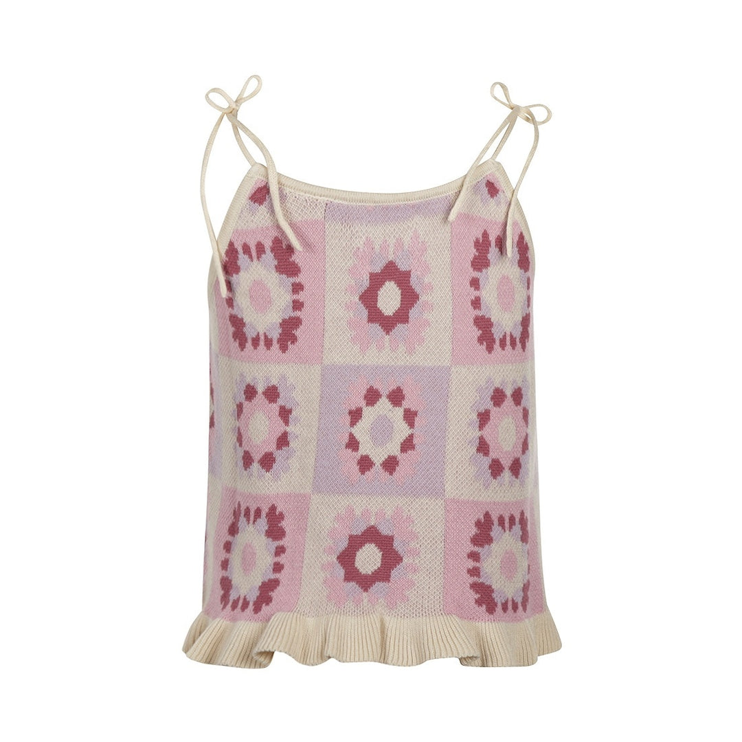 Top with straps Multi colour - girls 4