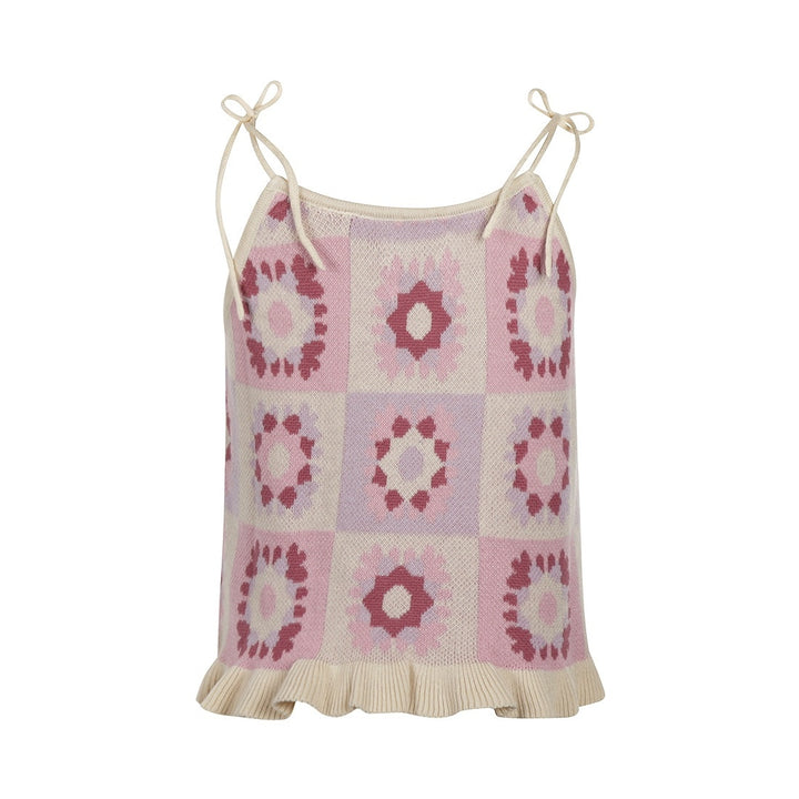 Top with straps Multi colour - girls 4