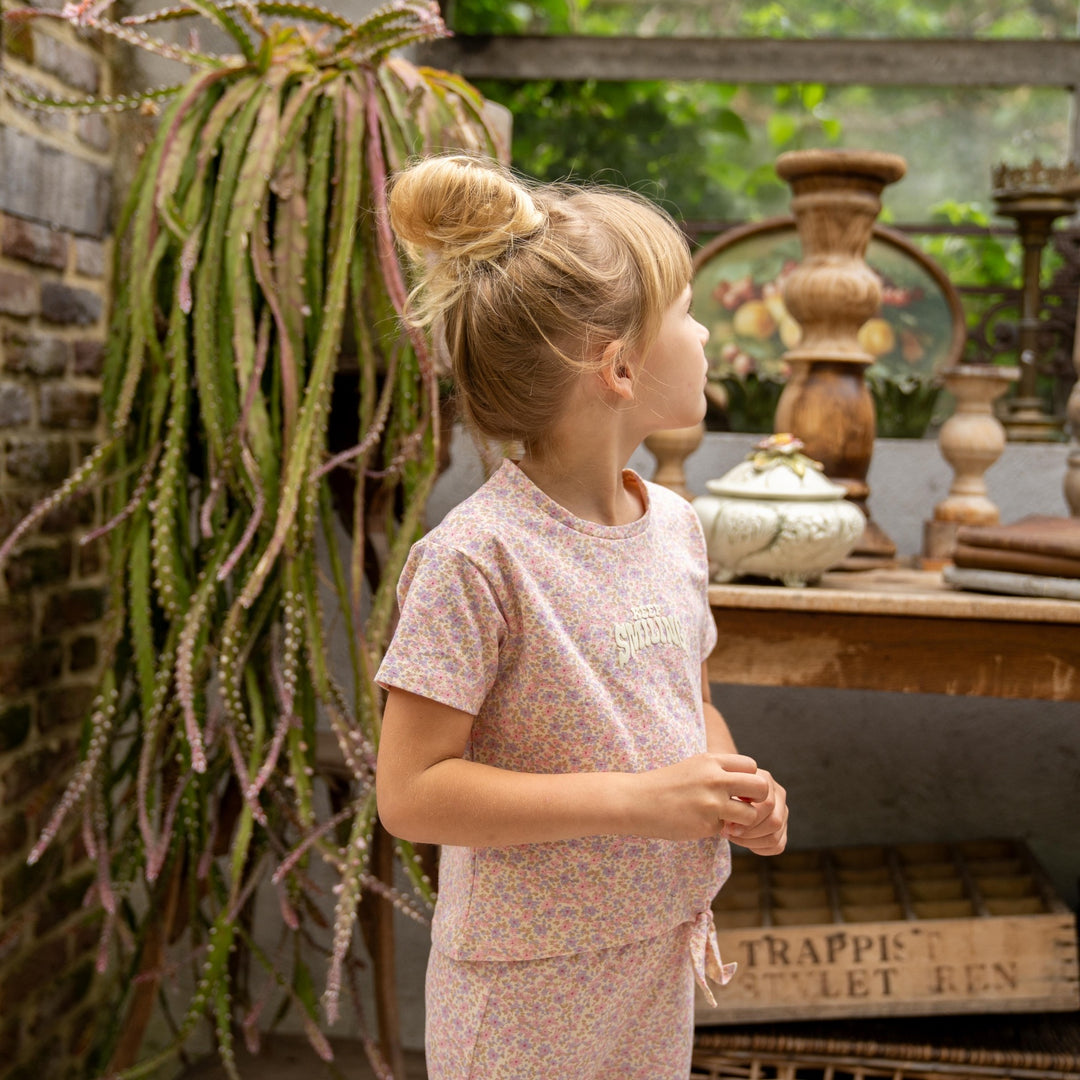 T - shirt dropped shoulder Multi colour - girls 4