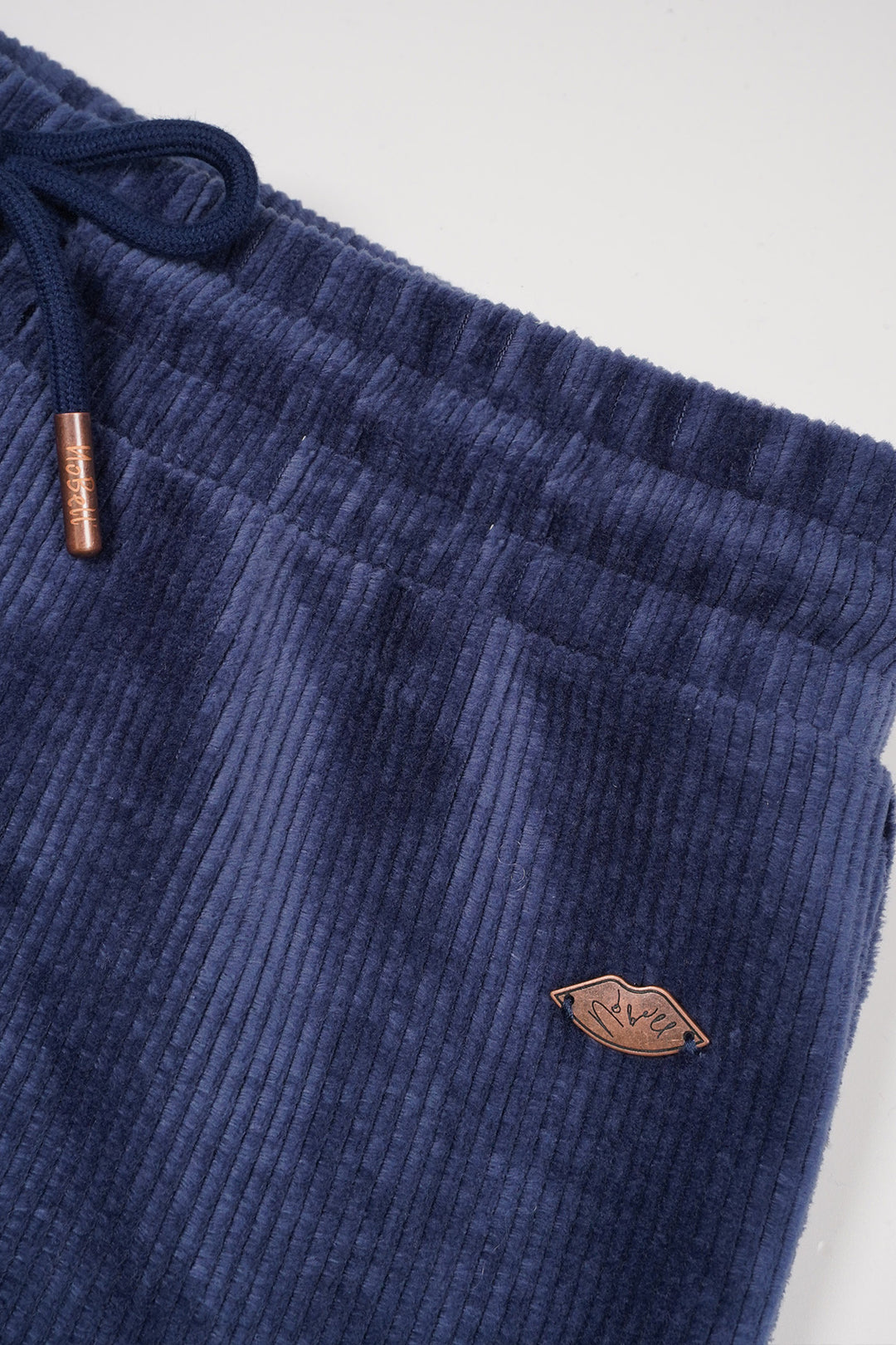 Teens Leggings Sady Samt Ripp Schlag Ensign Blau