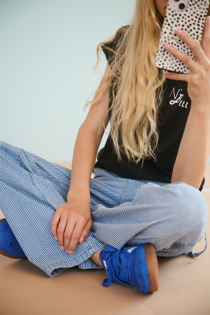 Teens T-Shirt Kasis T-Shirt Take a Break Druck auf der Rückseite Jet Black