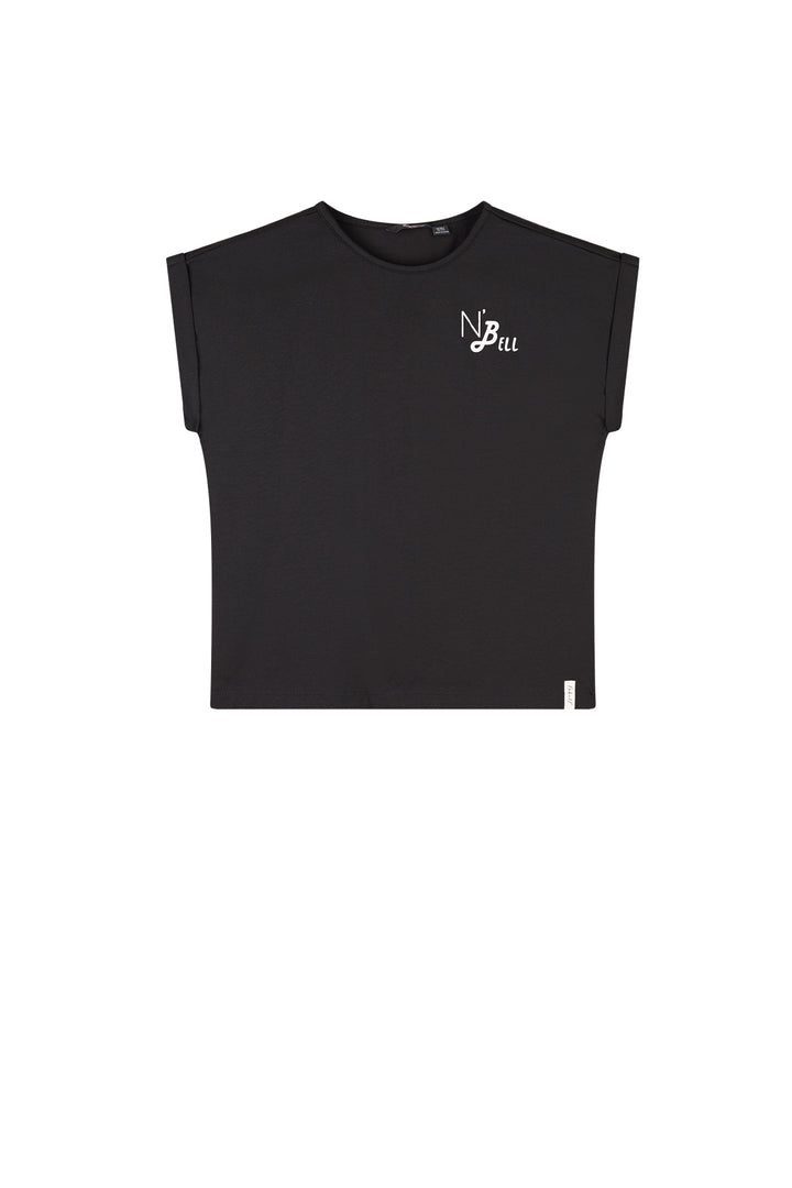 Teens T-Shirt Kasis T-Shirt Take a Break Druck auf der Rückseite Jet Black