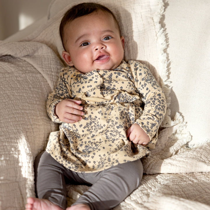 2 - Delig setje + haarband Dark sand - love