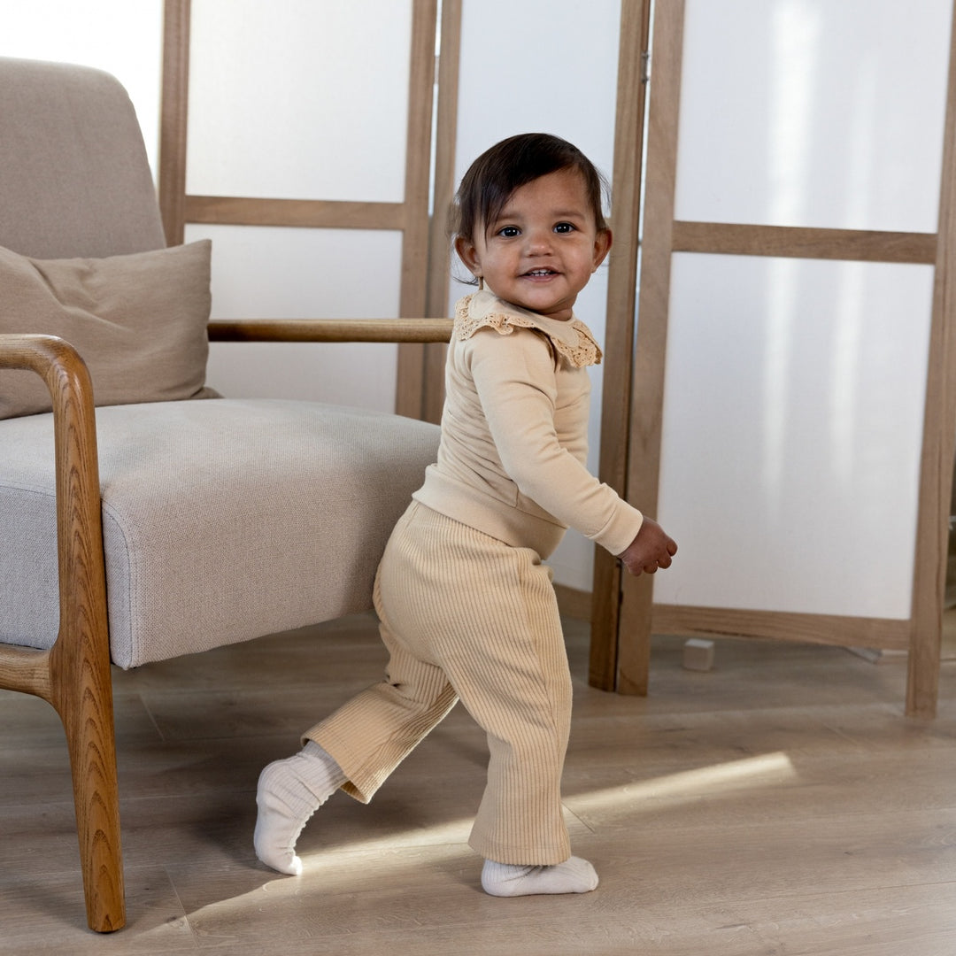 Trui Dark sand - love