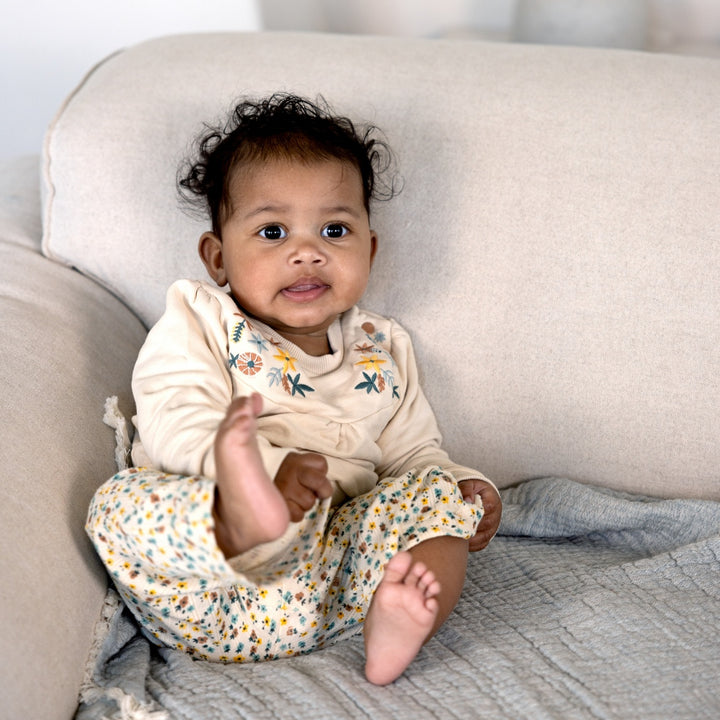 Trui Off white - good vibes