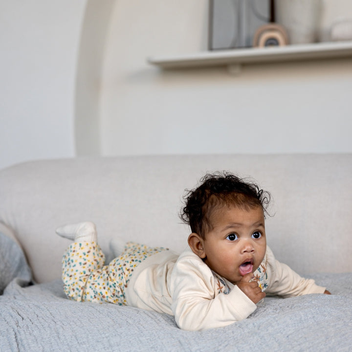 Trui Off white - good vibes