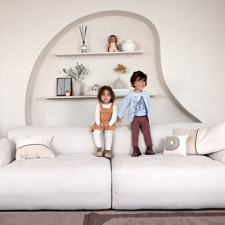 Salopette + longsleeve Brown - good vibes