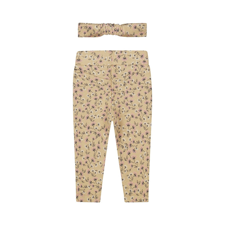 Joggingbroek + haarband Dark sand - grow