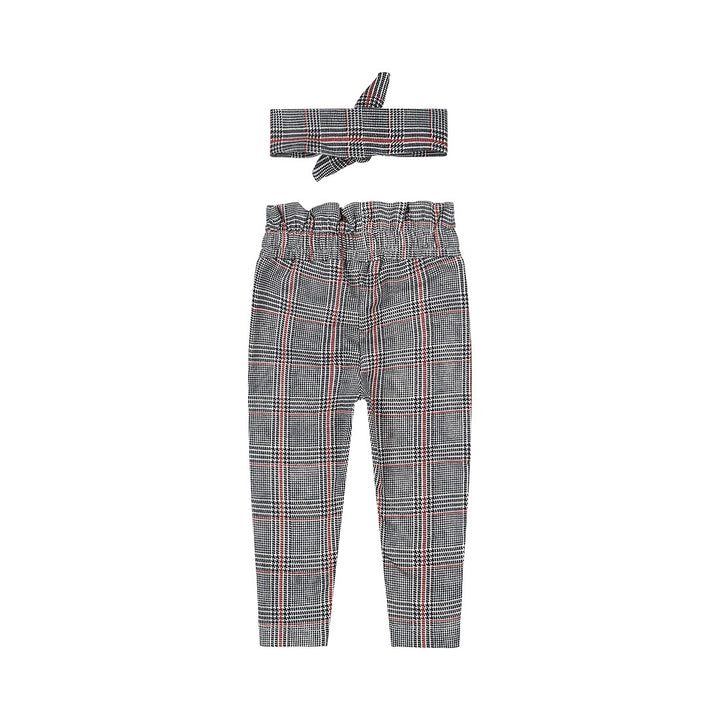 Broek + haarband Dark red - so sweet