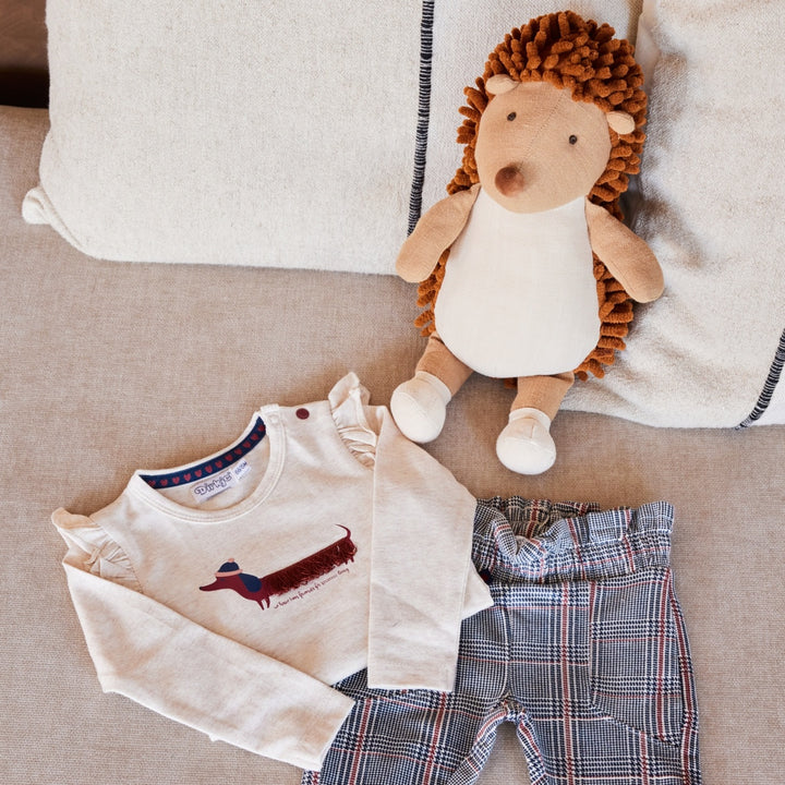 Longsleeve Beige grey - so sweet