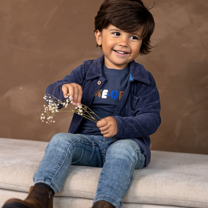 Longsleeve Navy - lets get going